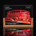 LED Desktop Light With a Football Stadium (Arsenal) Design