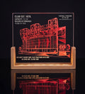 LED Desktop Light With a Football Stadium (Old Trafford) Design